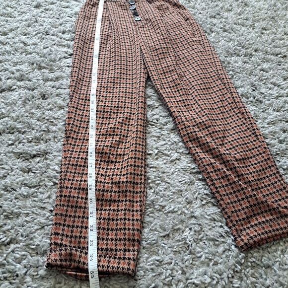 Ardene | Brown houndstooth stretchy pant - Picture 10 of 10